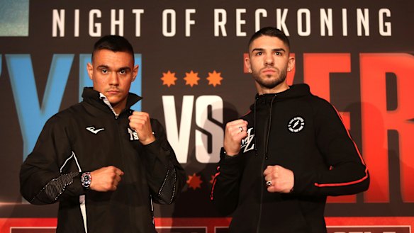 The Tim Tszyu-Michael Zerafa bout is in doubt.