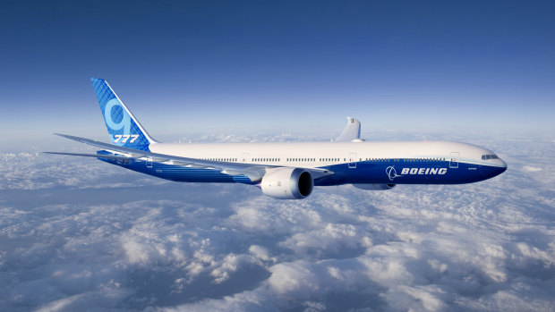 The Boeing 777-9 is the company's most expensive plane.