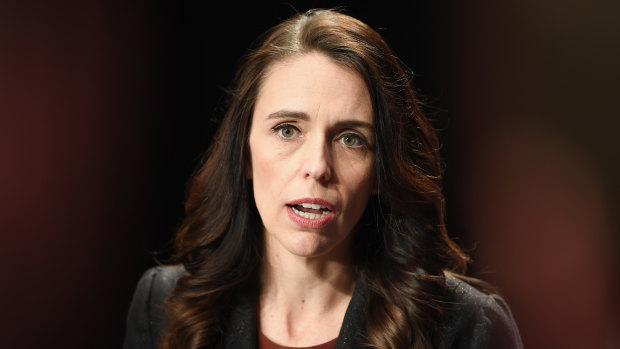 New Zealand Prime Minister Jacinda Ardern is standing with Australia.