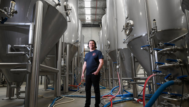 'We are giving brewers an alternative path, they can use our equipment and free up money for marketing and not put it into stainless steel': Paul Bowker, co-founder of Brick Lane Brewing. 