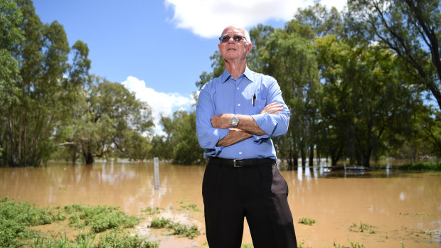 A sigh of relief for Balonne Shire Mayor Richard Marsh.