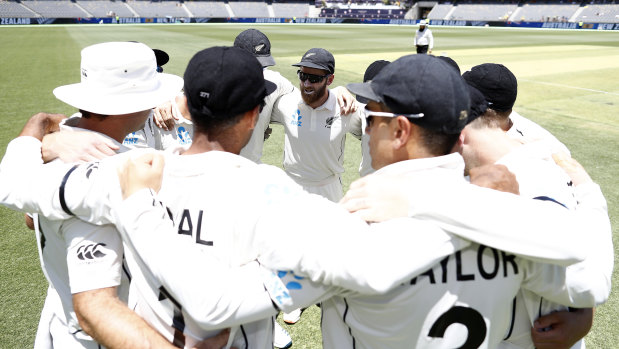 New Zealand's players are still feeling the effects of the first Test, which was played in extreme heat in Perth.