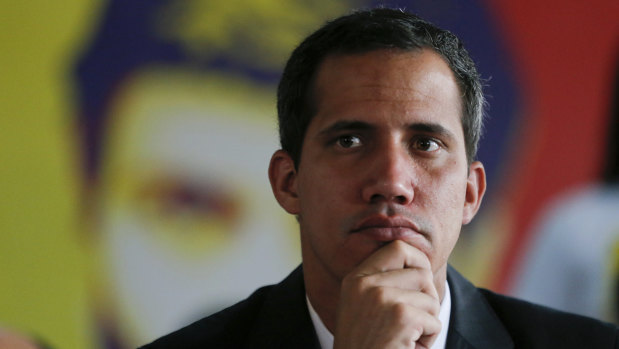 Venezuela's self-proclaimed interim president Juan Guaido.