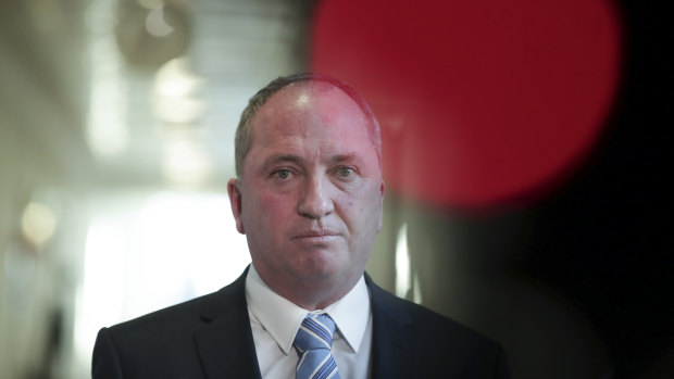 Former Nationals leader Barnaby Joyce wants his job back.
