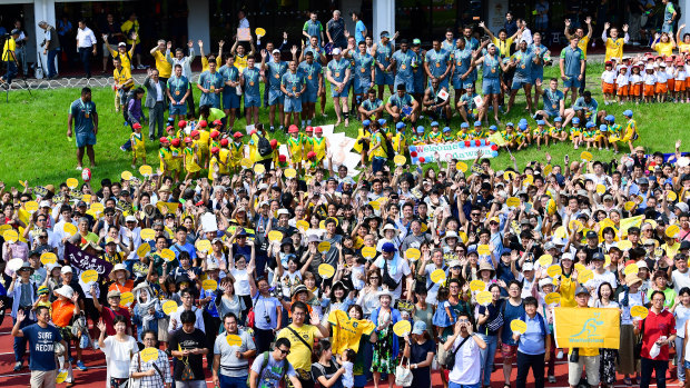 An opening training session this week attracted over 1000 locals in Odawara. 