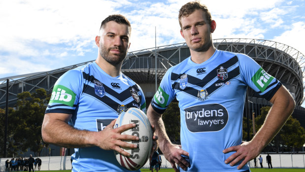 NSW Blues teammates James Tedesco and Tom Trbojevic have been voted among the top five players in the NRL.