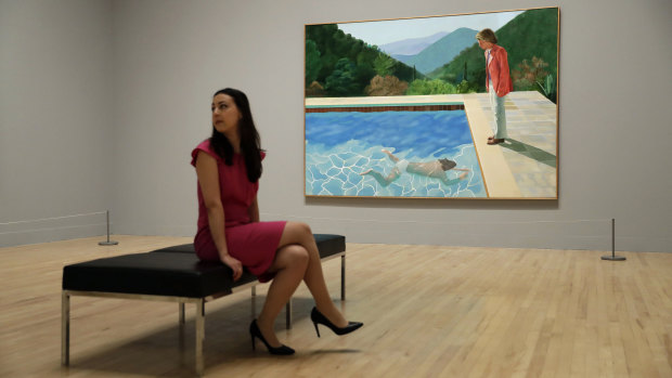 The price for the 1972 painting easily surpassed the previous high of $US58.4 million.