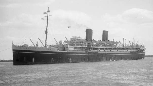 Margaret Alvin arrived in Australia with her family aboard S.S. Mooltan. 