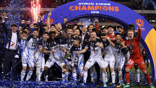 Melbourne Victory are A-League champions again.