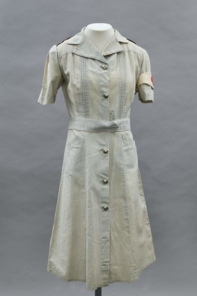 Uniform Vivian Bullwinkel was wearing when she was shot. 