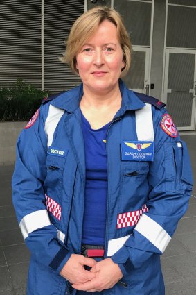 Dr Sarah Coombes from NSW Ambulance.