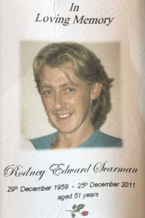 Rodney Scarman was killed on Christmas Day in 2011.