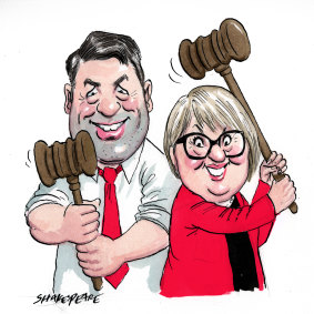 Steve Bracks and Jenny Macklin.