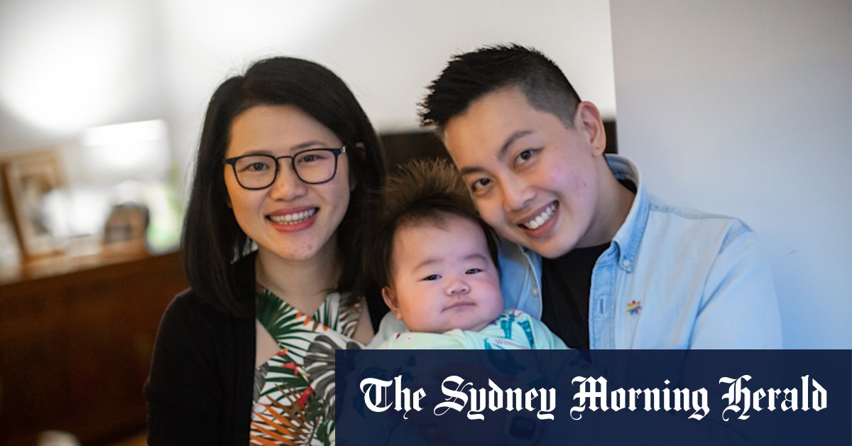 Rainbow families: Kim thought he could never be a parent. Then he gave birth to baby Morgan - Vimarsana News