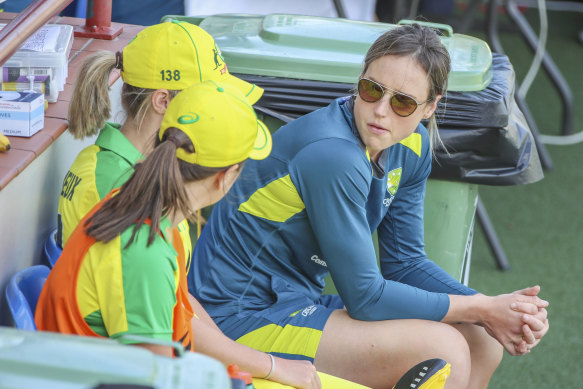 Ellyse Perry says it will take time to return to her best with the ball after her serious hamstring injury.