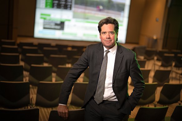 Tabcorp chief executive Gillon McLachlan.