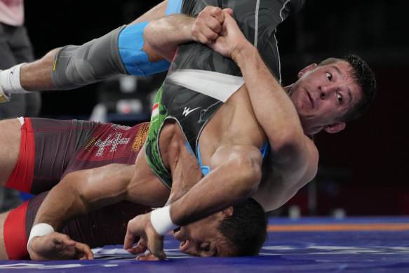 Greco-Roman wrestling at the Tokyo Olympics produced more twists than a pretzel.