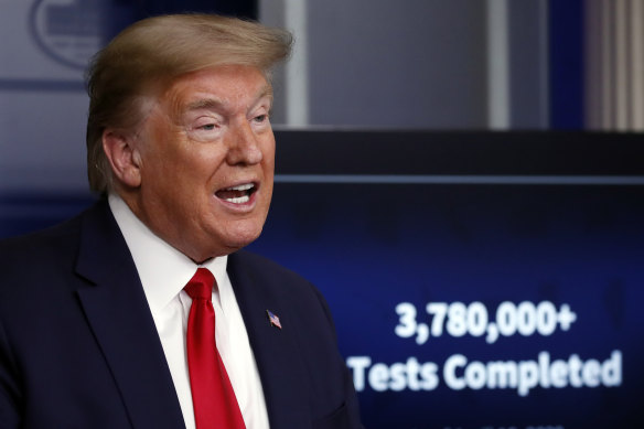 President Donald Trump has previously declared he wanted the US 'reopened' by Easter.