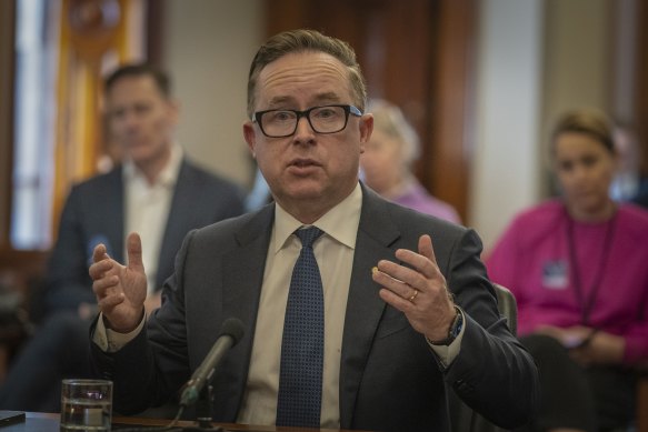 Qantas chief executive Alan Joyce said airfares had fallen since deregulation.