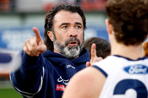 Ross Lyon references Chris Scott … again.