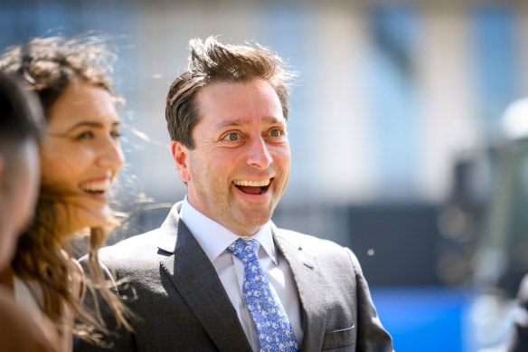 Matthew Guy on Thursday.