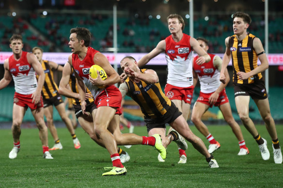 The Swans and the Giants had both planned to fly in and out of Queensland for their next two games.