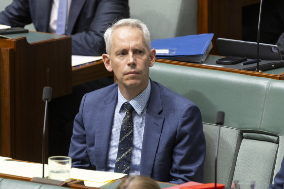 Immigration Minister Andrew Giles.