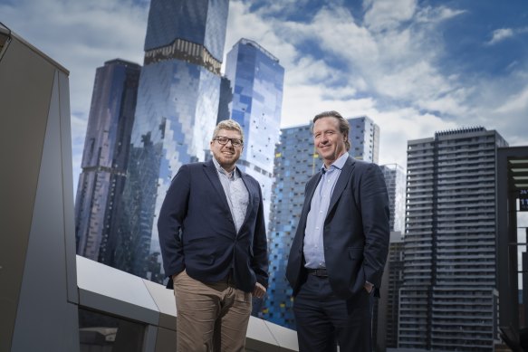 Element Zero founders Bart Kolodziejczyk and Michael Masterman.