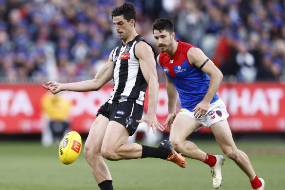 Elite ball-users out of defence are an important part of Collingwood’s success.