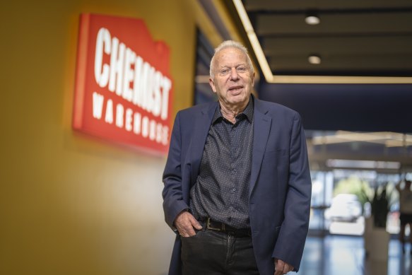 Chemist Warehouse chairman and co-founder Jack Gance: the pharmacy’s merger with Sigma will not be opposed by the ACCC.