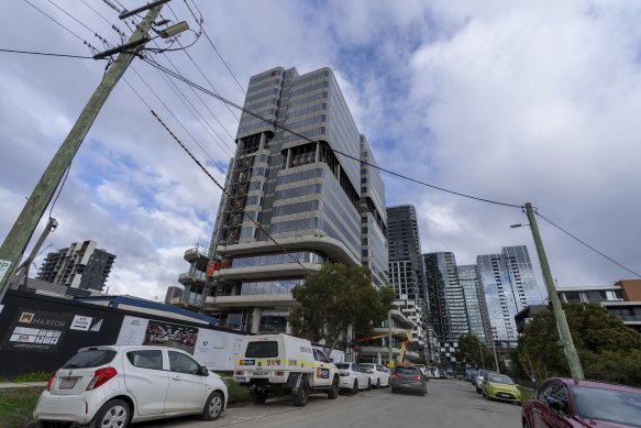 The Box Hill block slated for an 18-level apartment block (next to a tower being built by APH) is being quoted at $13 million.