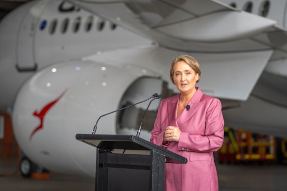 CEO Vanessa Hudson said Qantas is treating the cyber hack “incredibly seriously.”