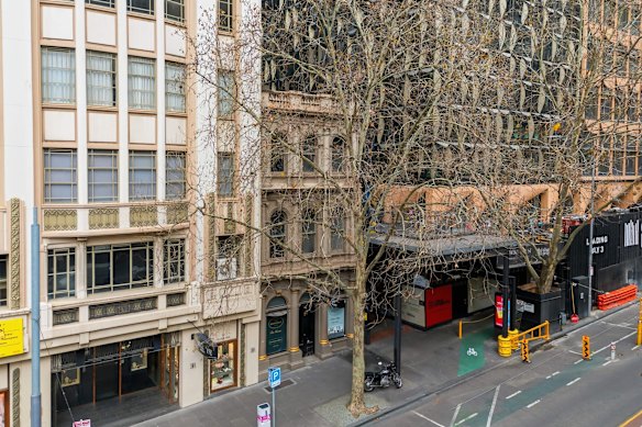 421 Bourke Street is next door to Cbus Property’s new tower.