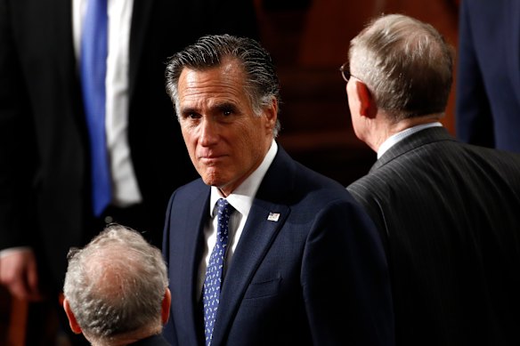 Mitt Romney says the charging of Donald Trump is an overreach.