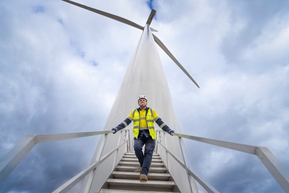 Wind turbines offer a drought-proof income stream for landowners.