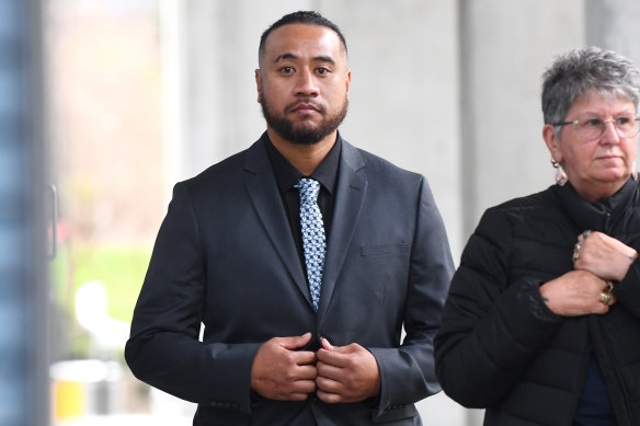 Benson Leipau Pauga has been sentenced for punching Oztag football referee Jason Fernie causing his brain to bleed.