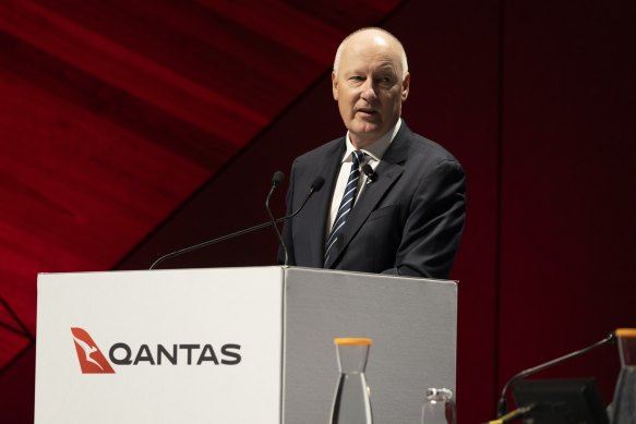 Richard Goyder is also preparing to step down at Qantas.