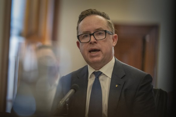 Alan Joyce announced he would retire as Qantas CEO immediately on Tuesday. 