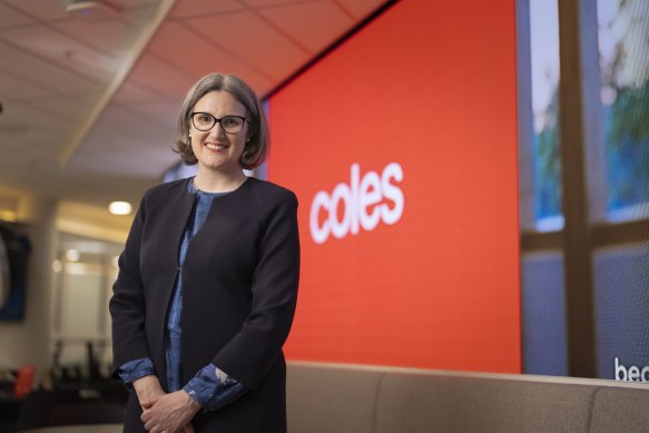 Coles chief  Leah Weckert says the supermarket giant aims to deliver genuine discounts.