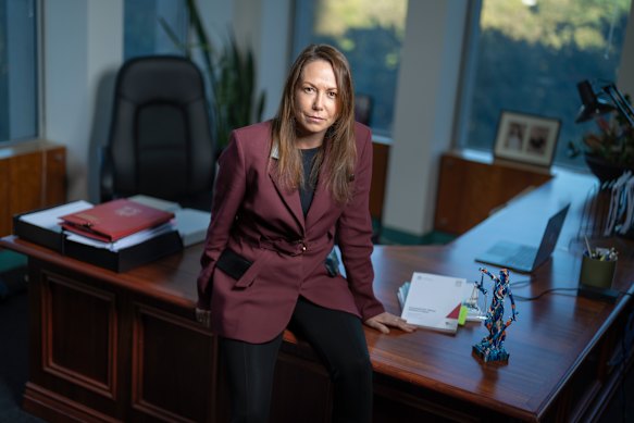 Jaclyn Symes delivers her first budget.