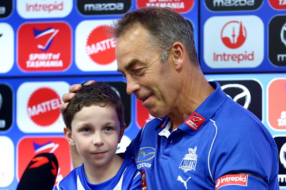 The reason for the Good Friday game at Marvel: Clarkson made SuperClash ambassador Thomas West feel right at home in the press conference 