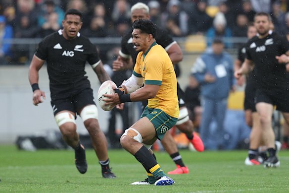 Pete Samu put the All Blacks on the back foot in the Bledisloe opener.