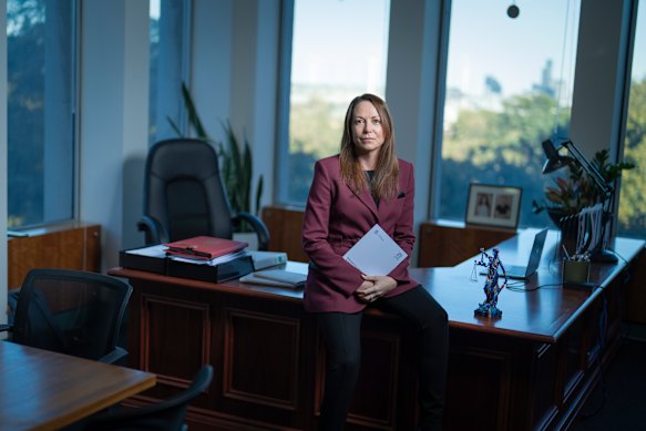 Treasurer Jaclyn Symes returned the Victorian budget to an operating surplus but may lose her job under new Premier Ben Carroll.