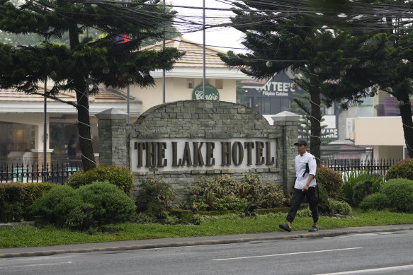 The hotel where the Australians were found dead.