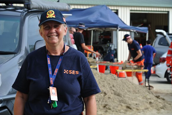 Caloundra SES group leader Caroline Warren-Smith.