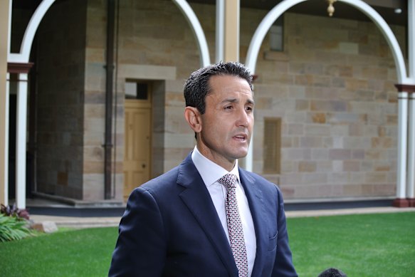 Prime Minister David Crisafulli, state 