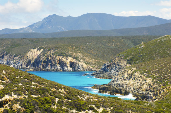 Wonders at every turn and spectrums of blue at Quoin Head in Fitzgerald River National Park.