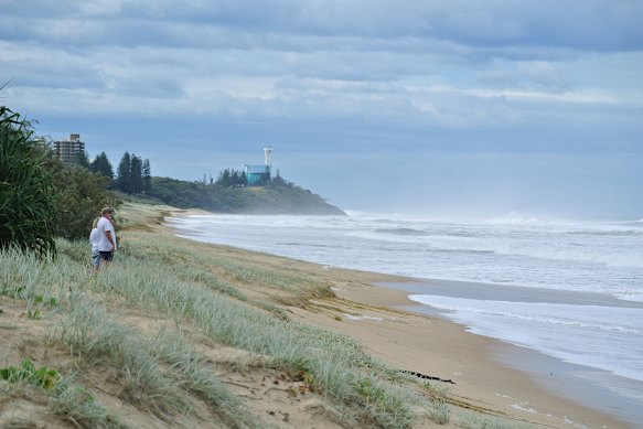 Beaches along the Sunshine Coast are almost deserted.