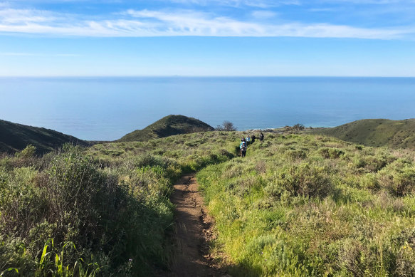 Remote but beautiful: a Malibu hiking trail