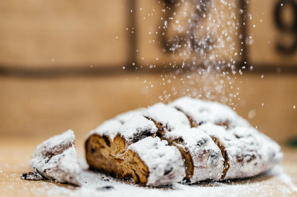 Stollen, by Miller & Baker. 